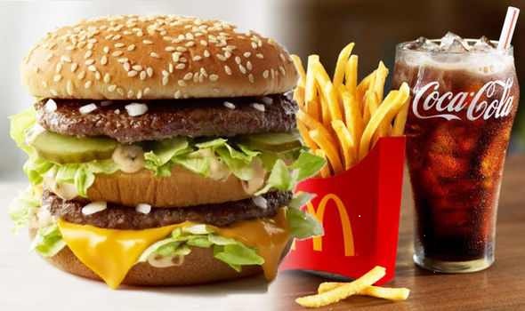 McDonald's hamburger-the most famous food around the world McDonald's hamburger
